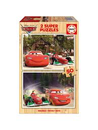 Cars - 2x50 brikker - Nordisk Spil