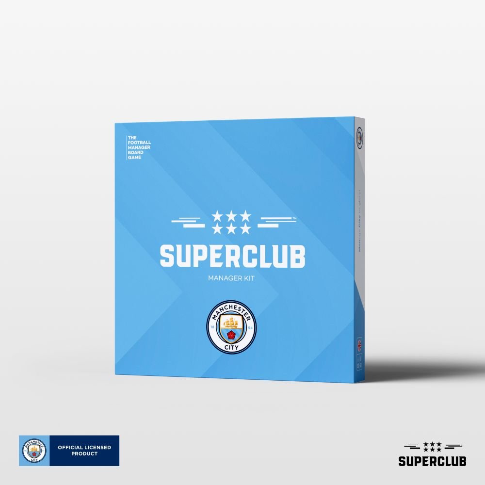 Superclub Managerkit - Manchester City - Nordisk Spil