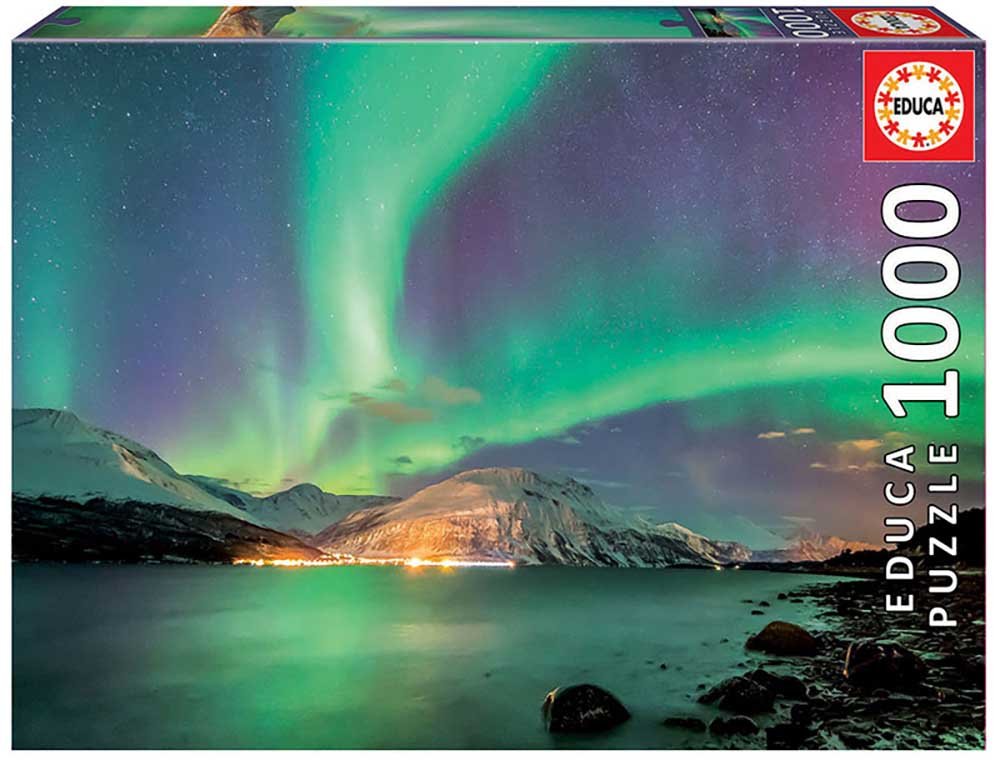 Aurora Borealis - 1000 brikker - Nordisk Spil