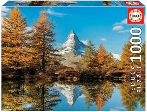 Matterhorn Mountain in Autumn - 1000 brikker - Nordisk Spil