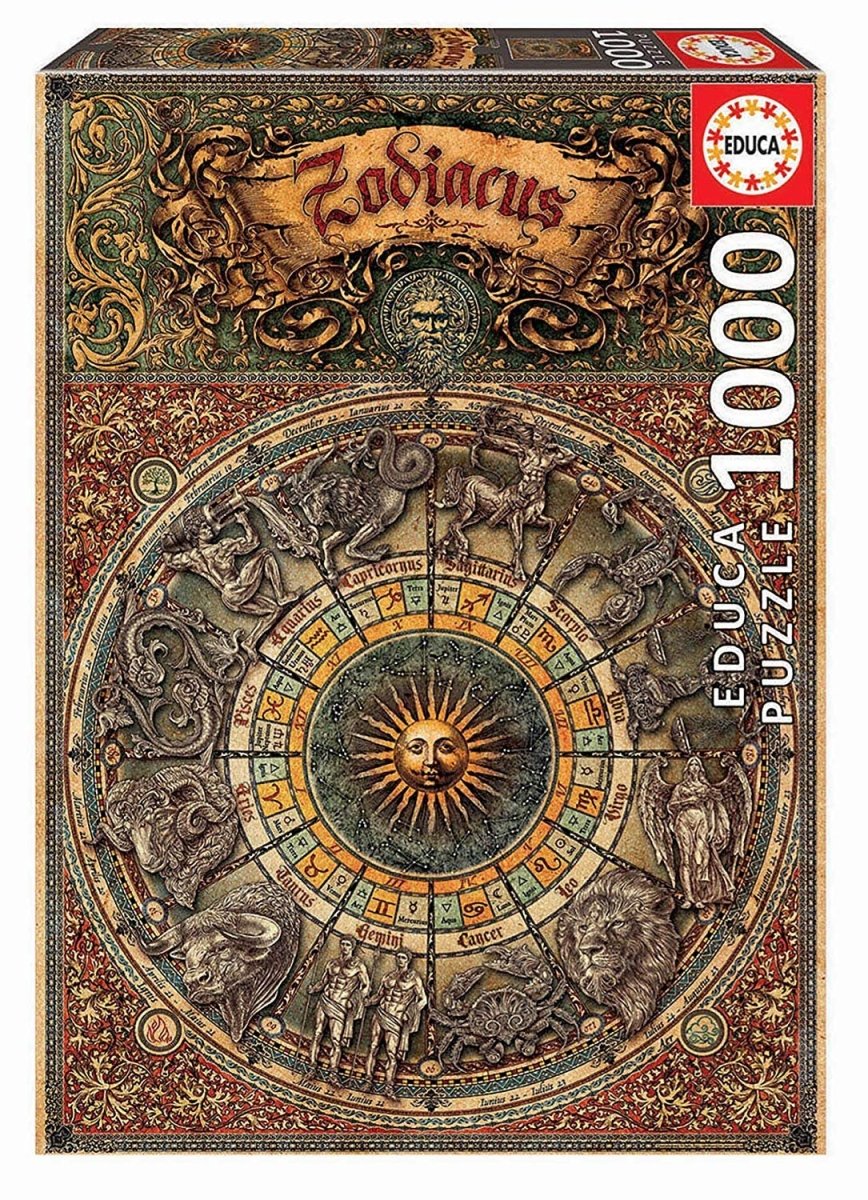 Zodiac - 1000 brikker - Nordisk Spil