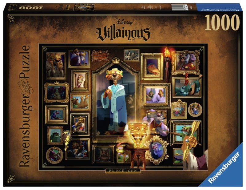 Disney skurke: Robin Hood, Prins John - 1000 brikker - Nordisk Spil