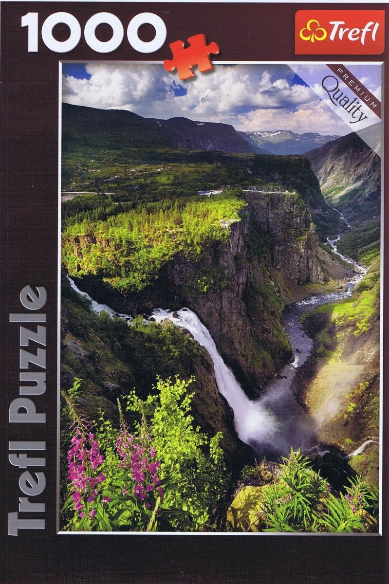 Vøringsfossen waterfall, 1000 brikker - Nordisk Spil