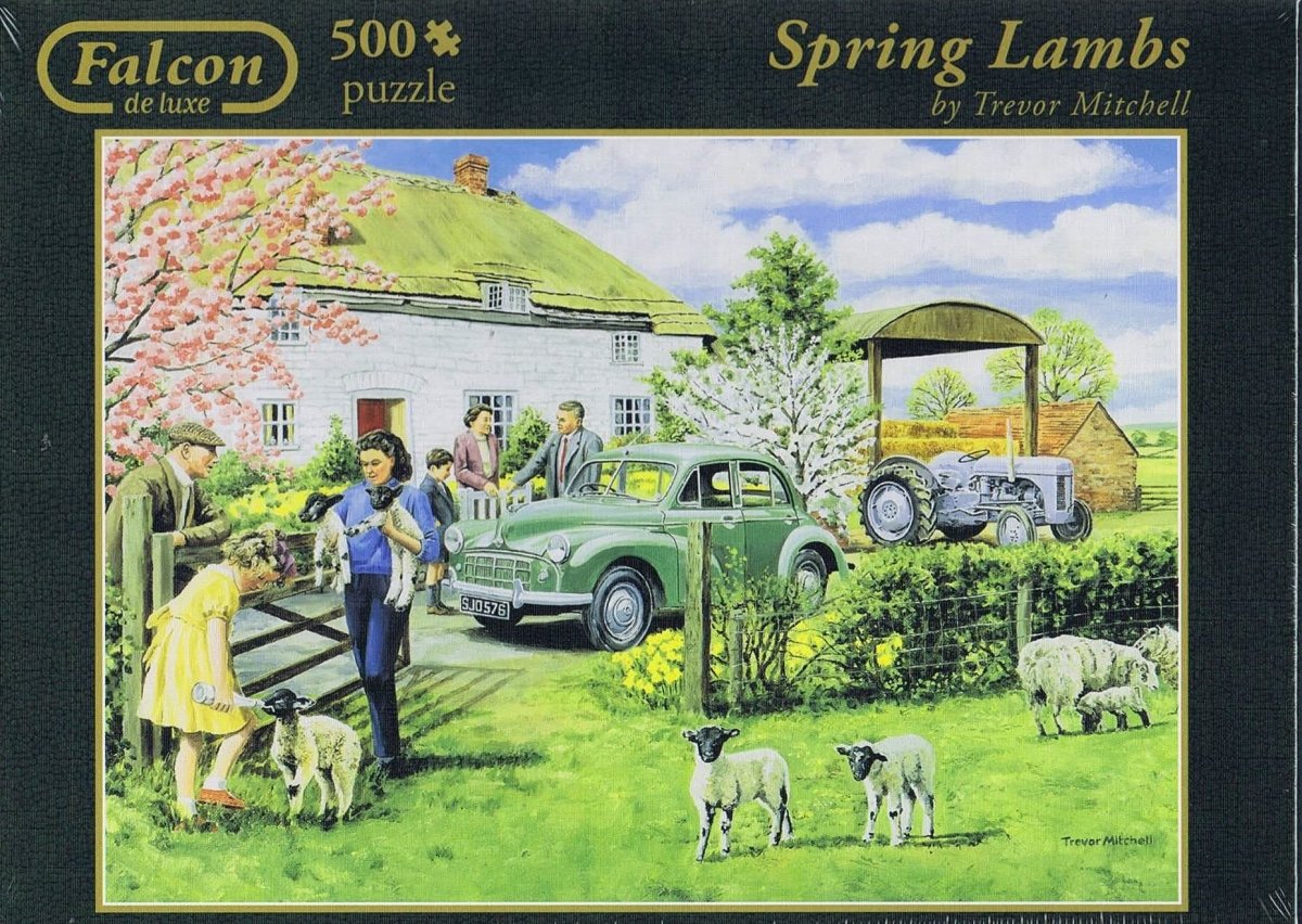 Spring Lambs - 500 brikker - Nordisk Spil