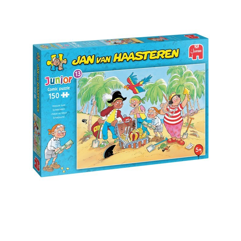 Jan van Haasteren: Skattejagt - 150 brikker - Nordisk Spil