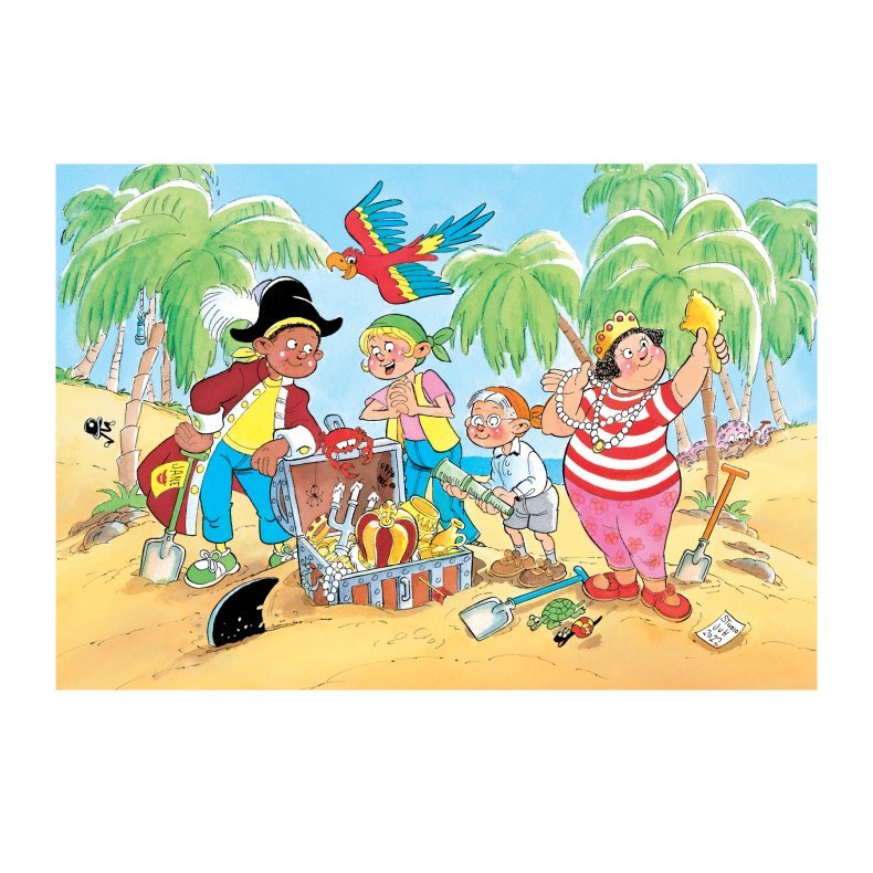 Jan van Haasteren: Skattejagt - 150 brikker - Nordisk Spil