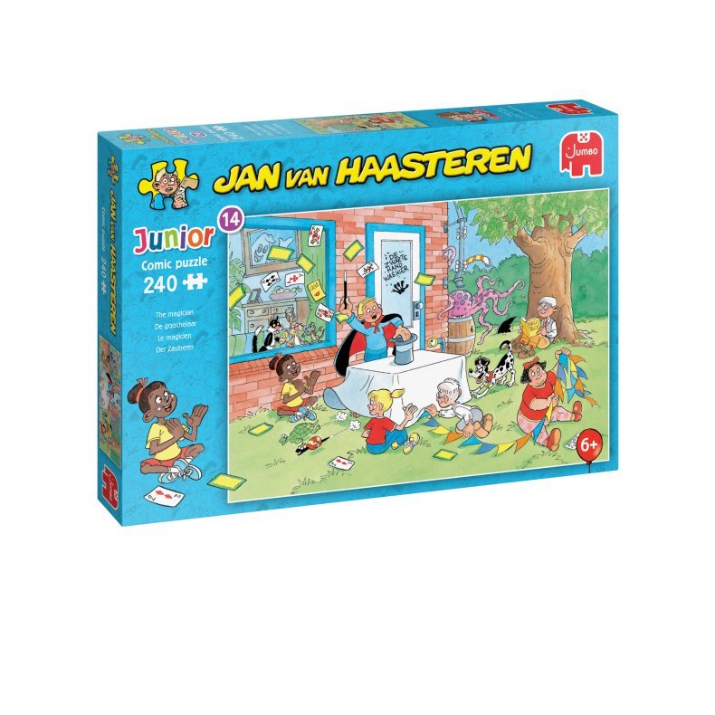 Jan van Haasteren: Tryllekunstner - 240 Brikker - Nordisk Spil