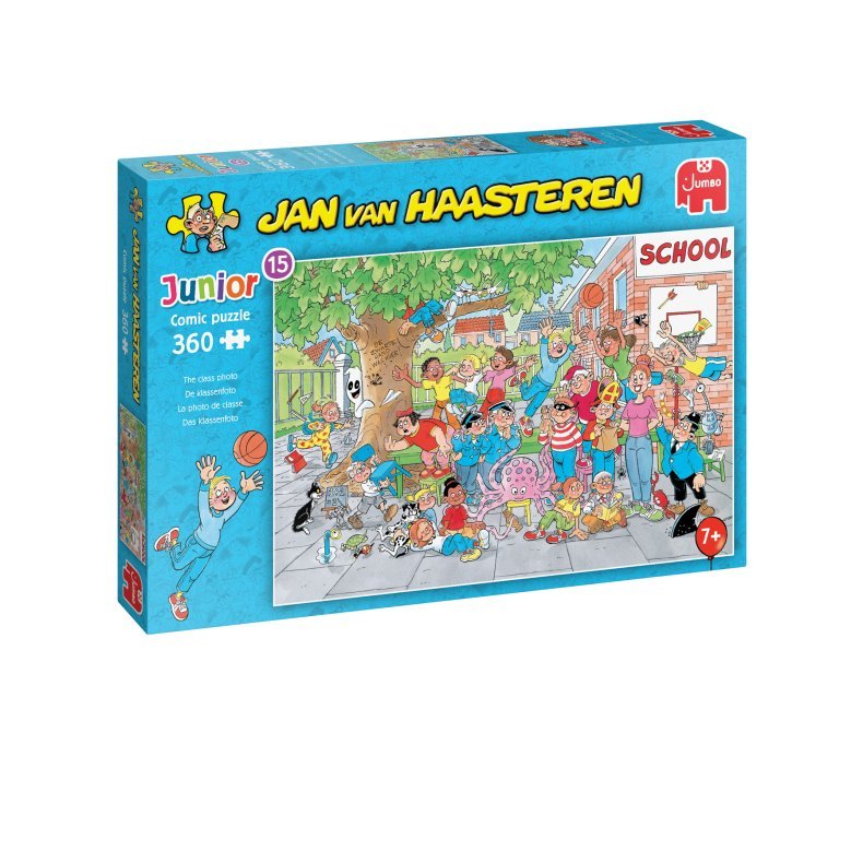 Jan van Haasteren: Klassebilledet - 360 brikker - Nordisk Spil