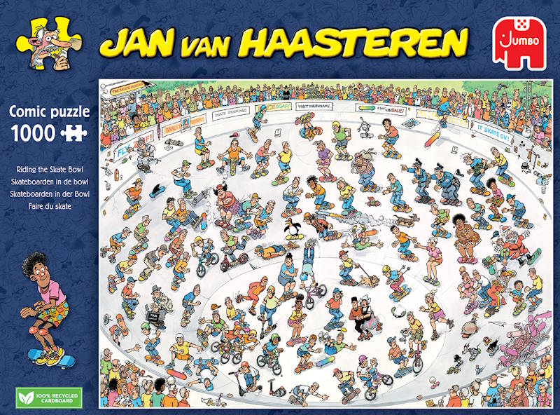 Sjov på skater - banen - 1000 brikker - Nordisk Spil
