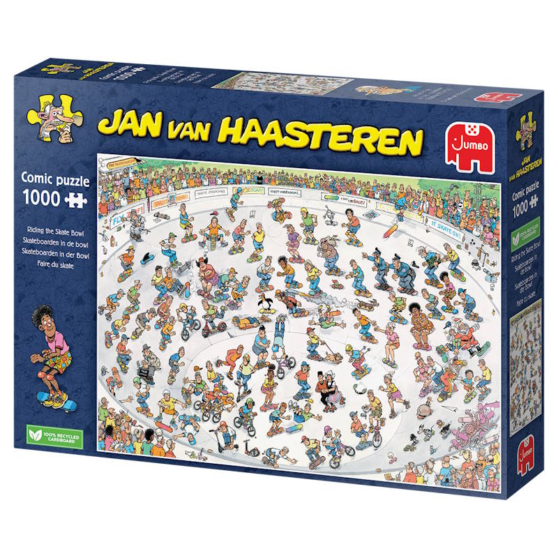 Sjov på skater - banen - 1000 brikker - Nordisk Spil
