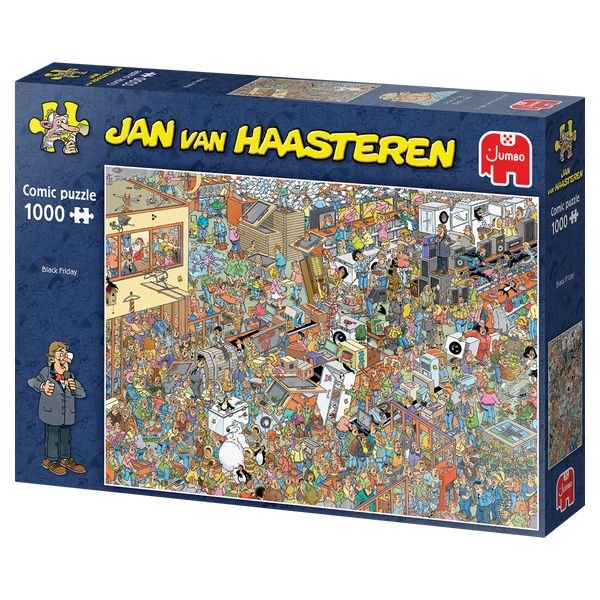 Jan van Haasteren: Black Friday - 1000 brikker - Nordisk Spil