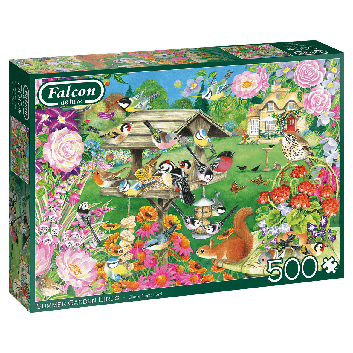 Summer Garden Birds - 500 Brikker - Nordisk Spil