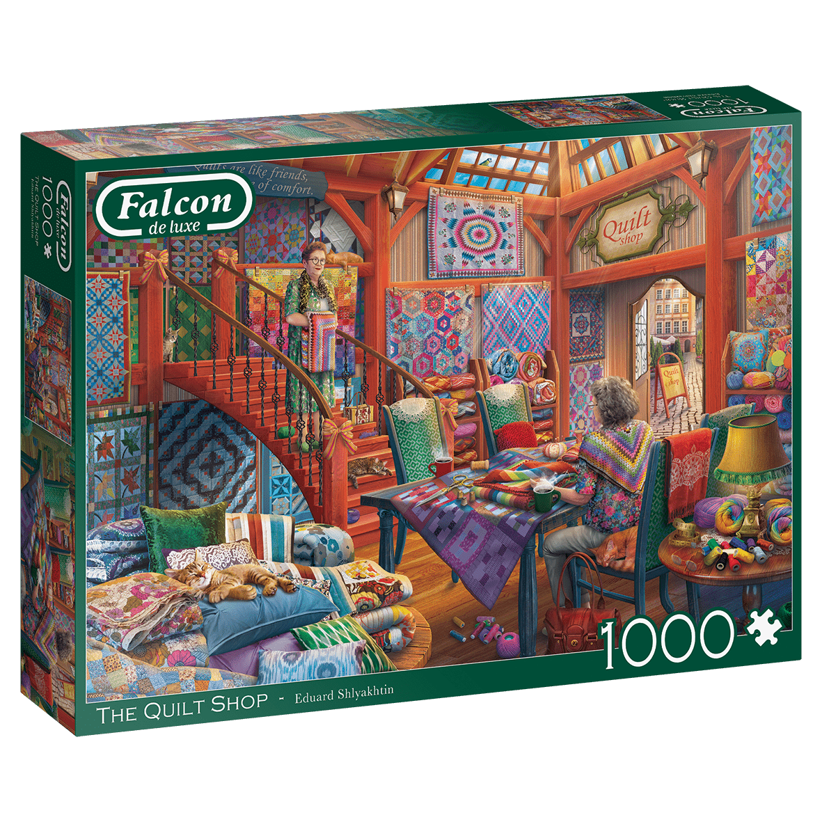 The Quilt Shop - 1000 Brikker - Nordisk Spil