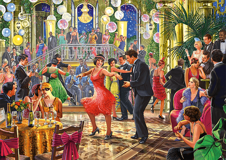 Dancing the Night Away - 500 Brikker - Nordisk Spil