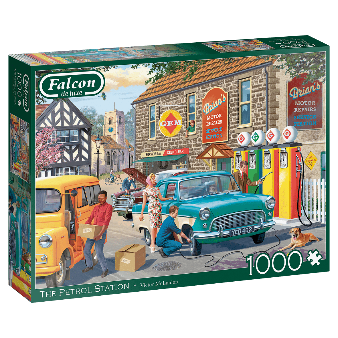 The Petrol Station - 1000 Brikker - Nordisk Spil