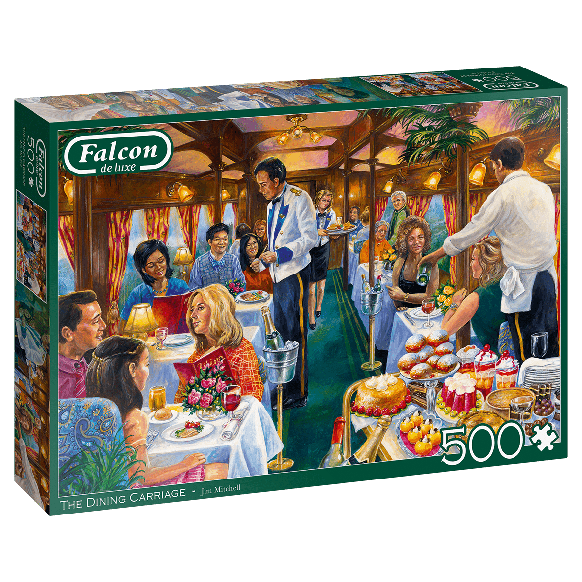 The Dining Carriage - 500 brikker - Nordisk Spil