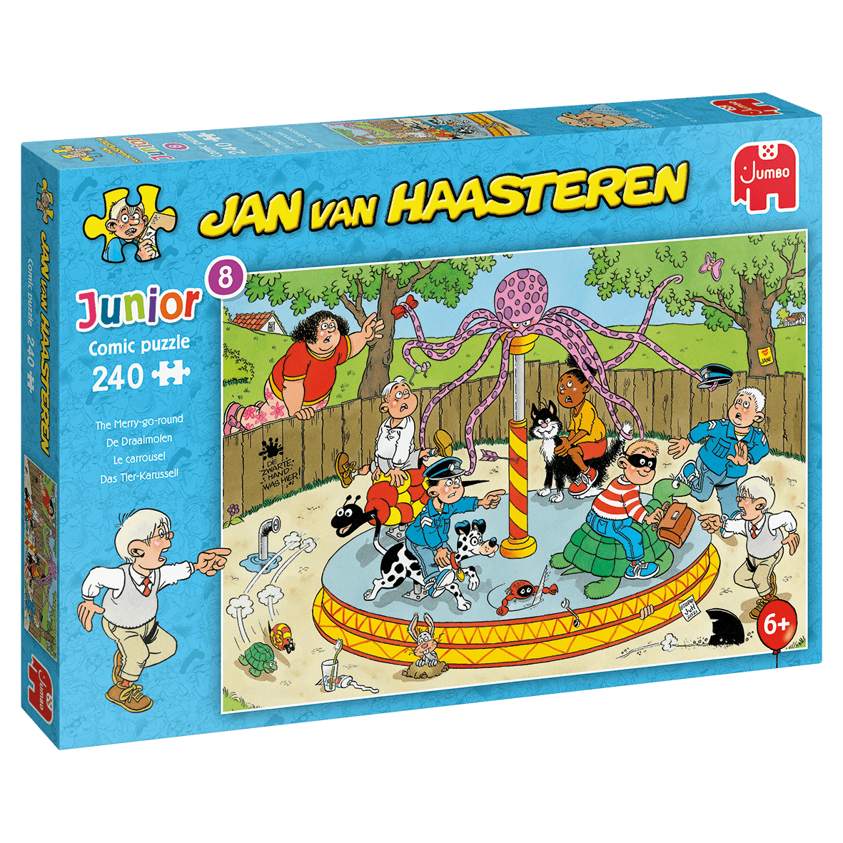 Jan van Haasteren: Karrusellen - 240 Brikker - Nordisk Spil