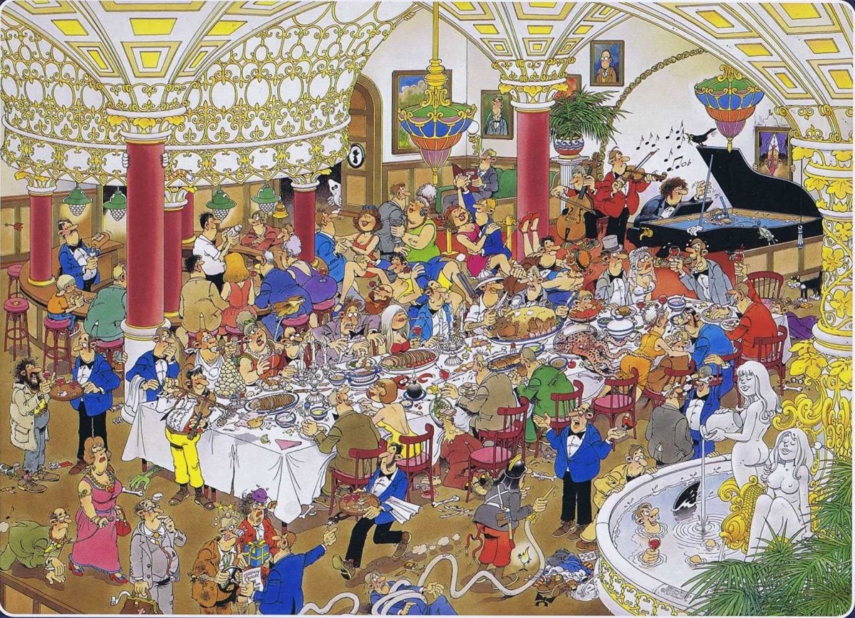 The Wedding - 1000 brikker - Nordisk Spil