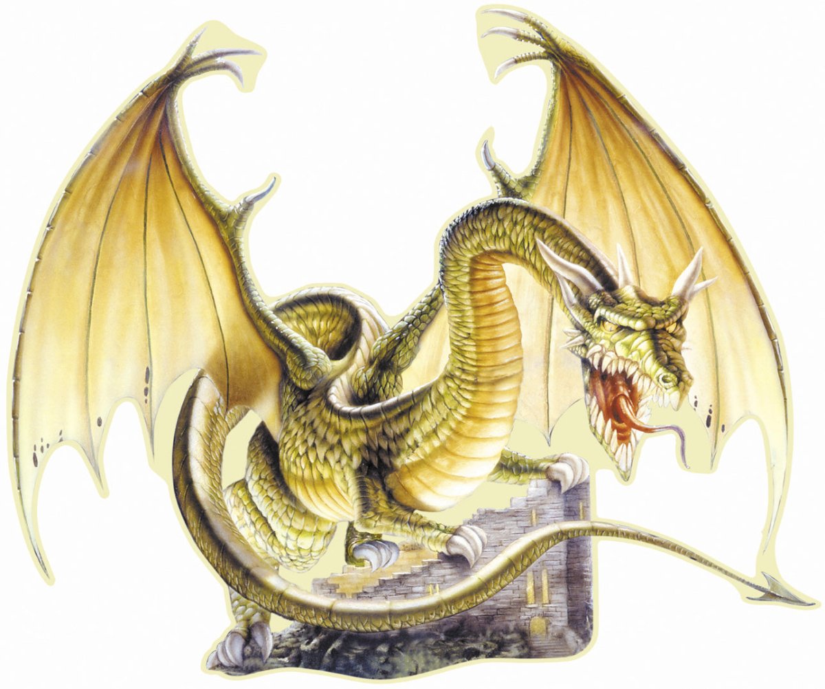 Drache, Silhouette - 750 brikker - Nordisk Spil