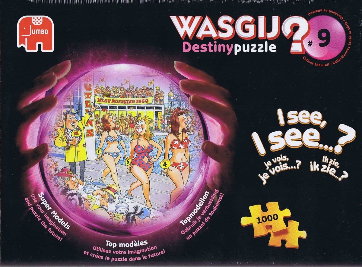 Wasgij? Destiny 9 I See I See...? - 1000 brikker - Nordisk Spil