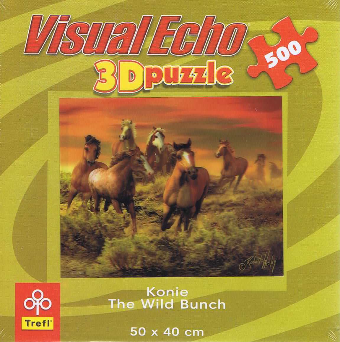 The Wild Bunch 3D - 500 brikker - Nordisk Spil