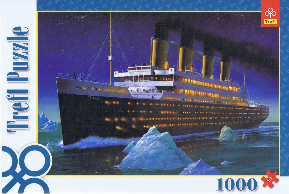 Titanic - 1000 brikker - Nordisk Spil