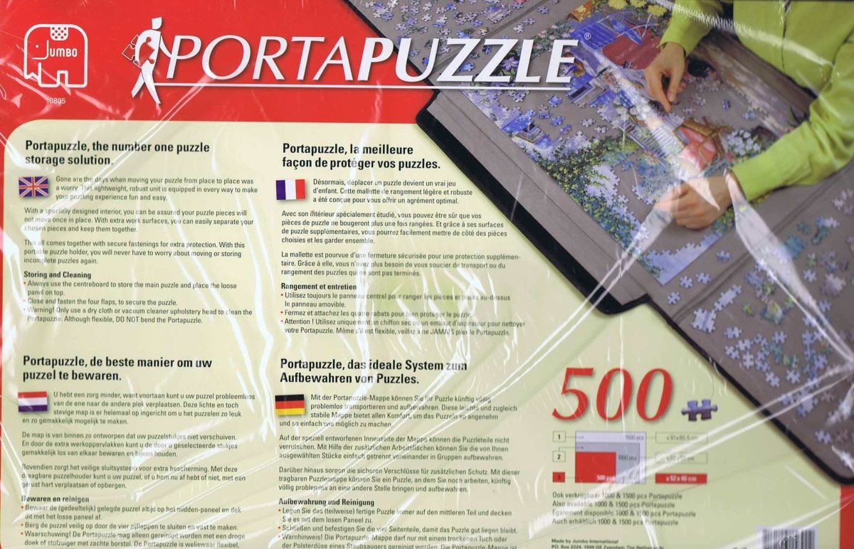 PortaPuzzle - 500 brikker - Nordisk Spil