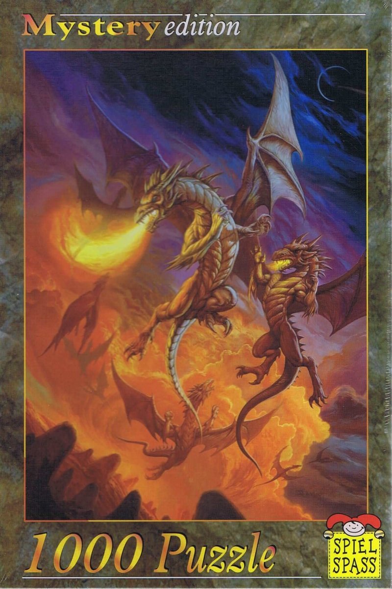 Drachen, Mystery - 1000 brikker - Nordisk Spil