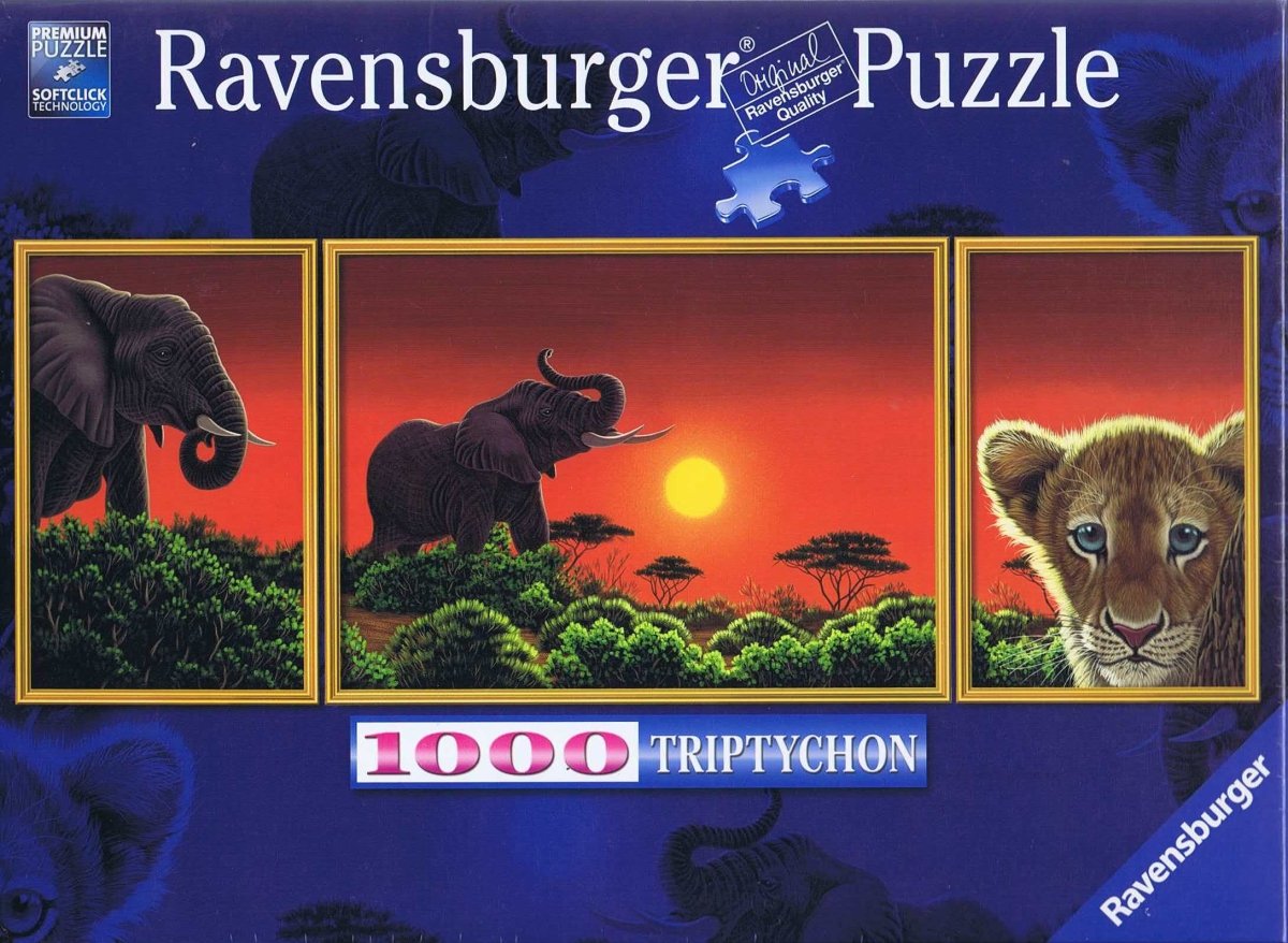 The Heart of Africa, 1000 brikker - Nordisk Spil