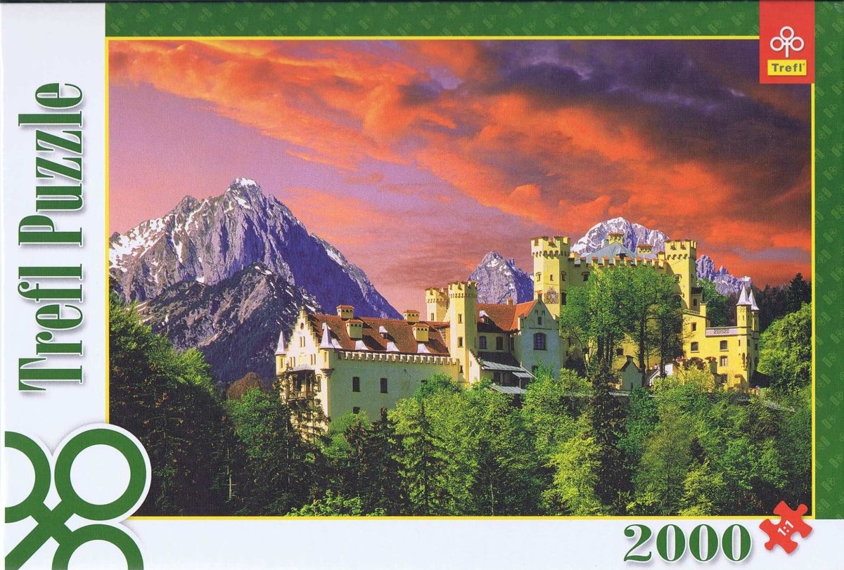 The Hohenschwangau Castle, Bavaria - 2000 brikker - Nordisk Spil