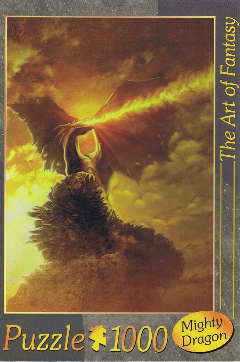 Mighty Dragon - 1000 brikker - Nordisk Spil