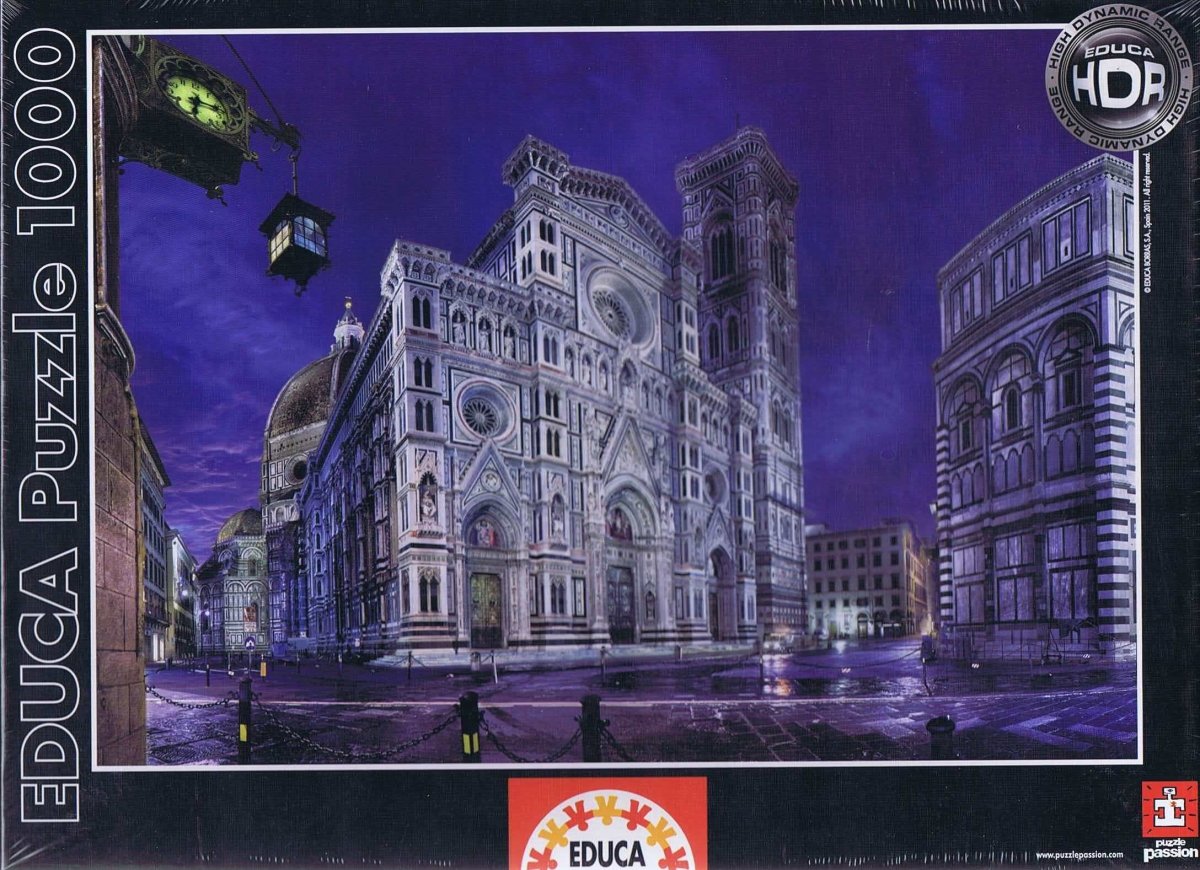 Santa Maria dell Fiore Cathedral, Florence - 1000 brikker - Nordisk Spil