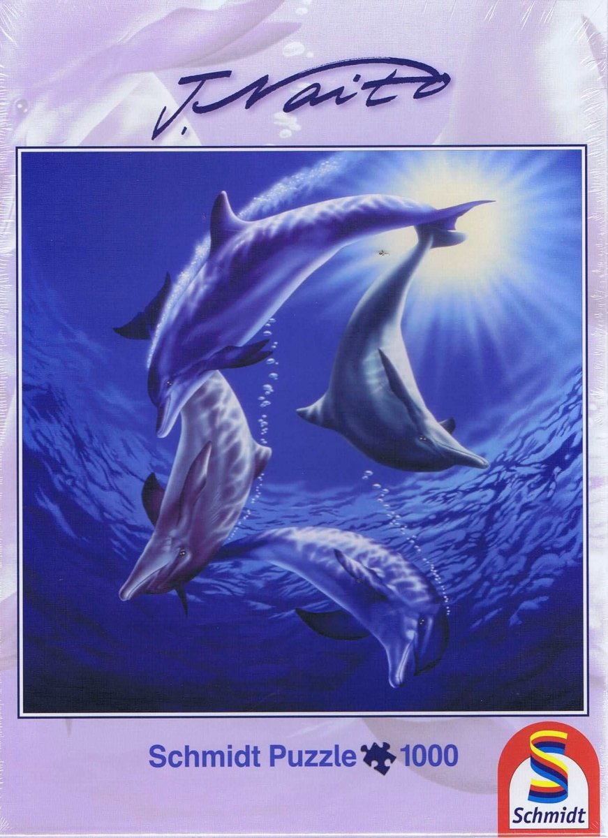 Dolphins at Play - 1000 brikker - Nordisk Spil