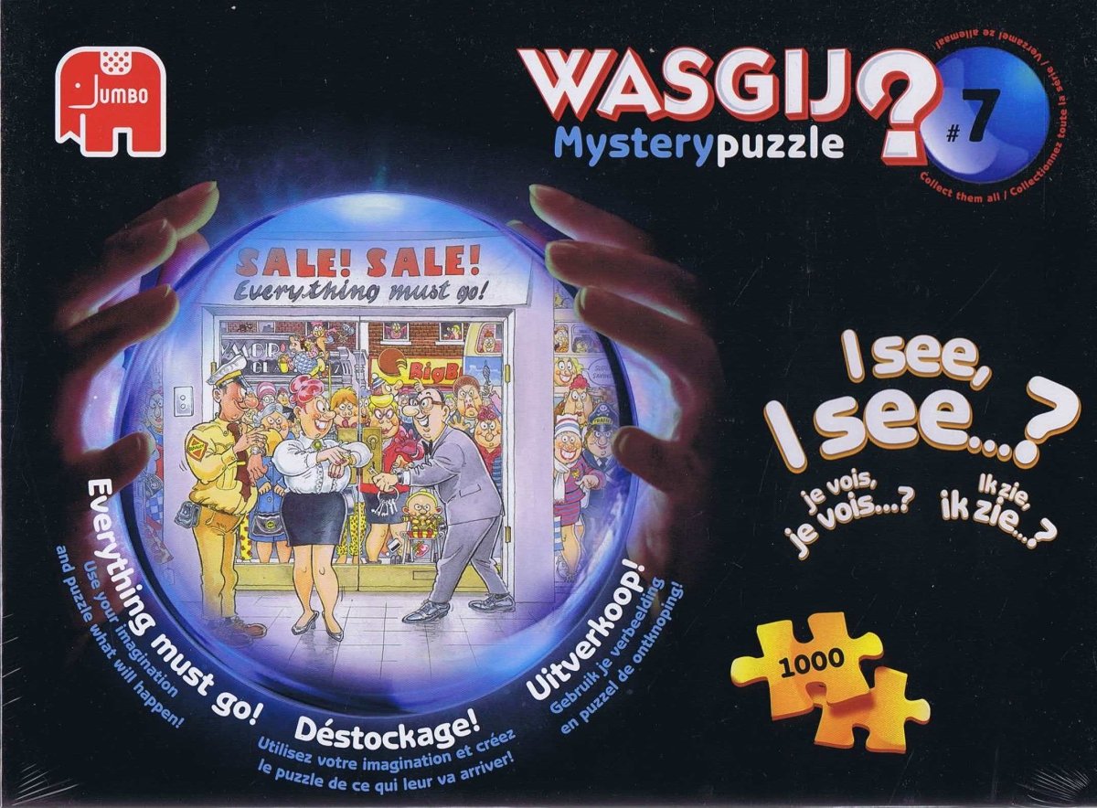 Mystery Wasgij? 7 - 1000 brikker - Nordisk Spil