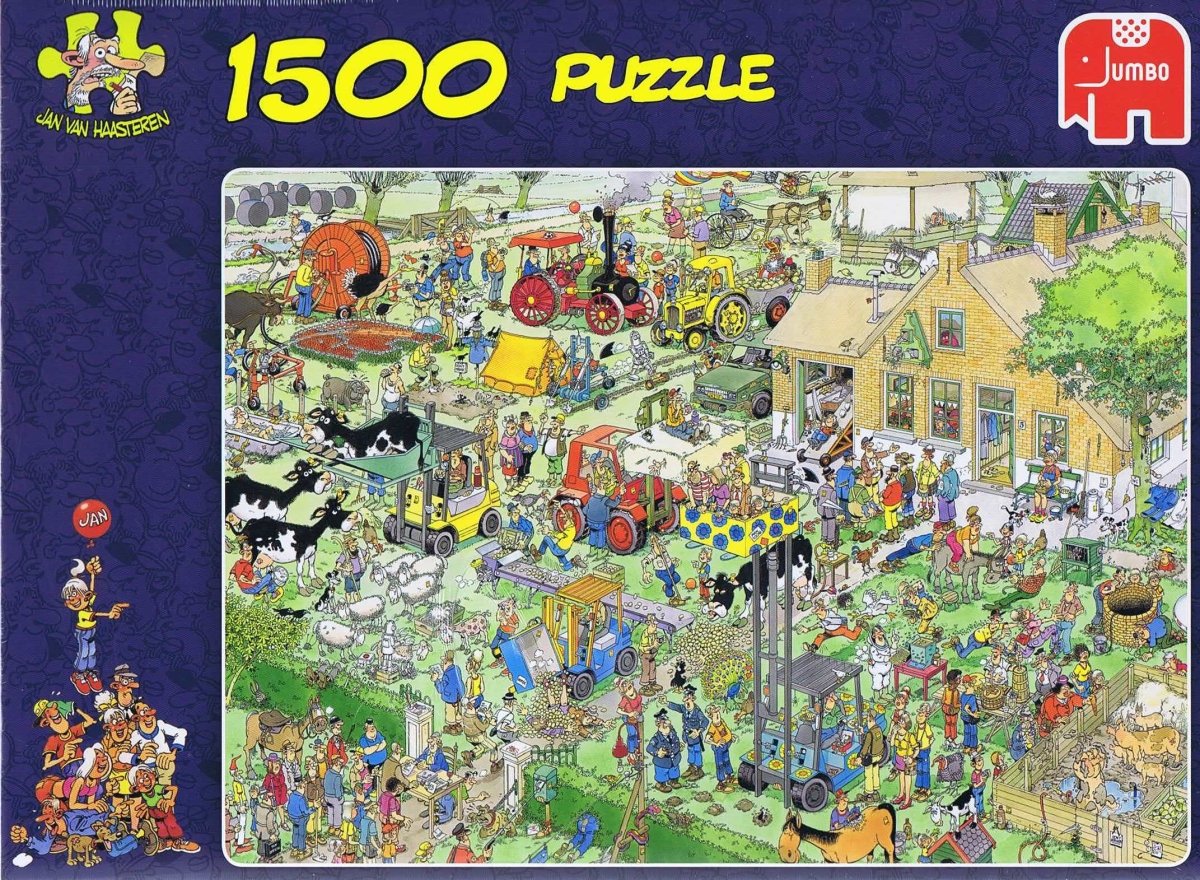 JAN VAN HAASTEREN - Farm Visit - 1500 brikker - Nordisk Spil