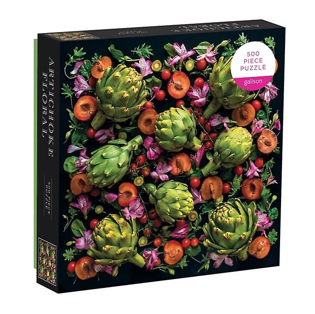 Artichoke Floral - 500 brikker - Nordisk Spil
