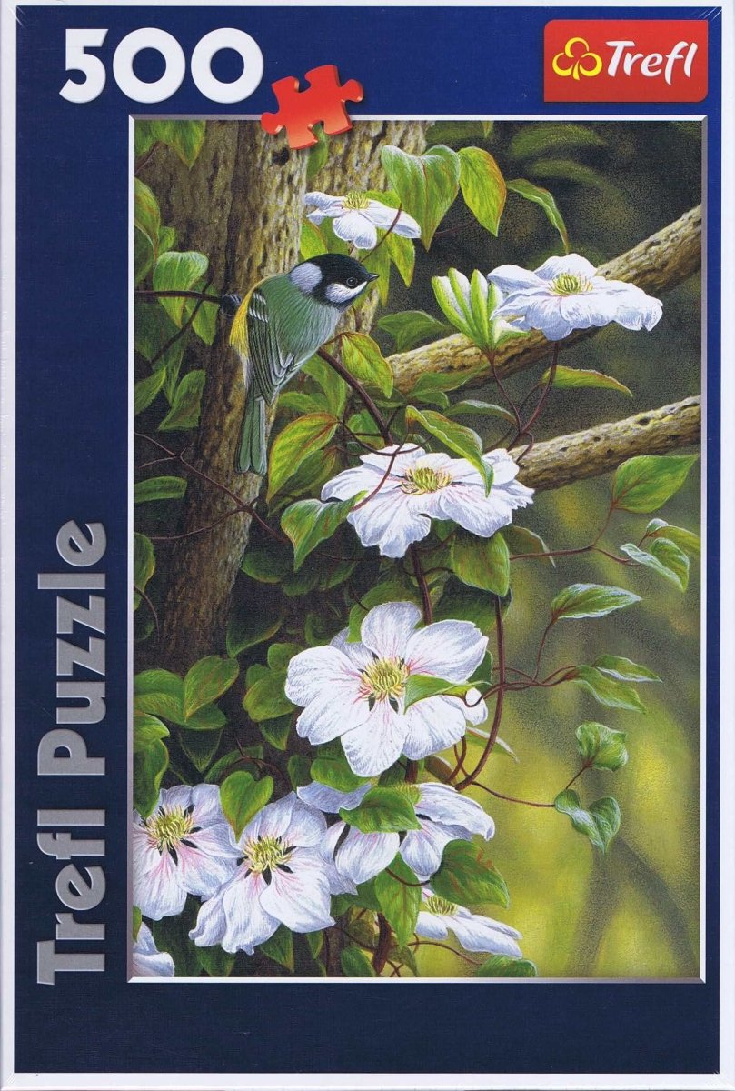 Tit among flowers, 500 brikker - Nordisk Spil