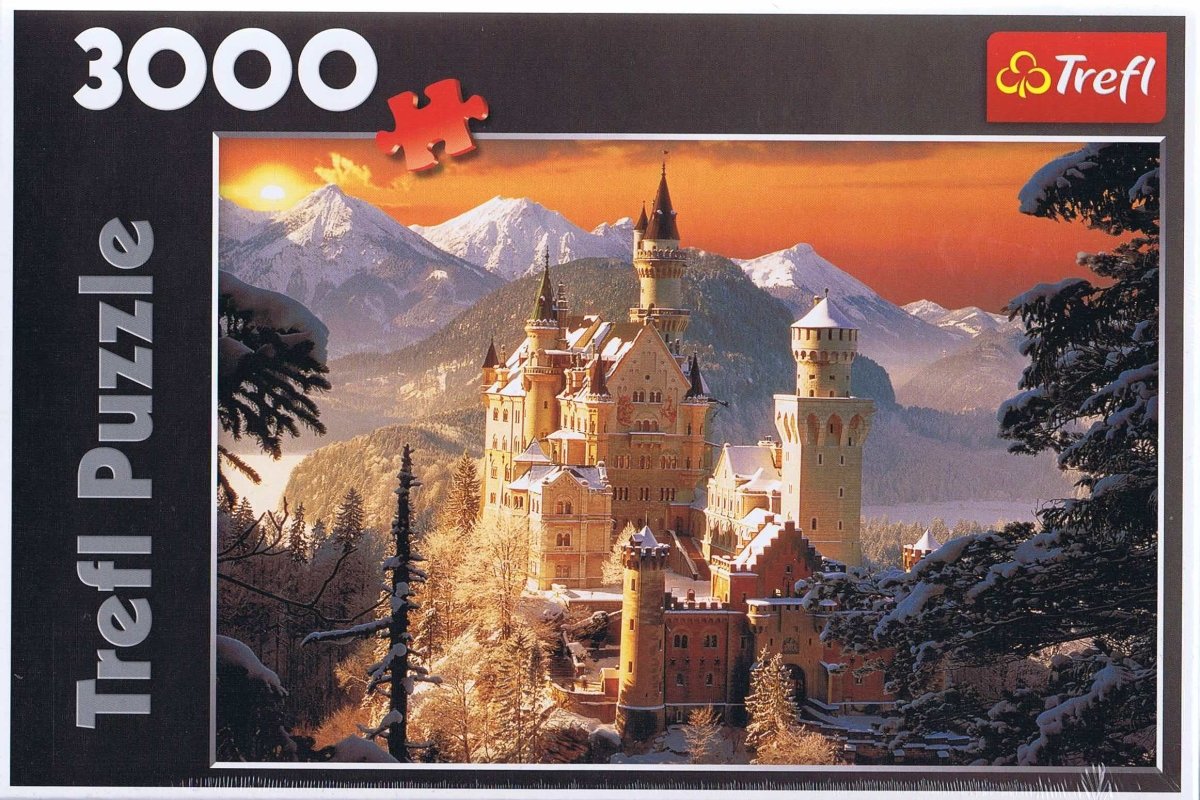 Neuschwanstein Castle - 3000 brikker - Nordisk Spil