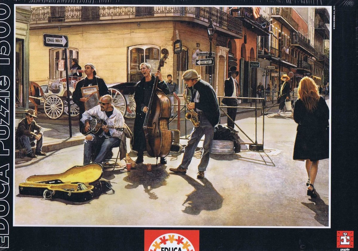 Streets of New Orleans - 1500 brikker - Nordisk Spil