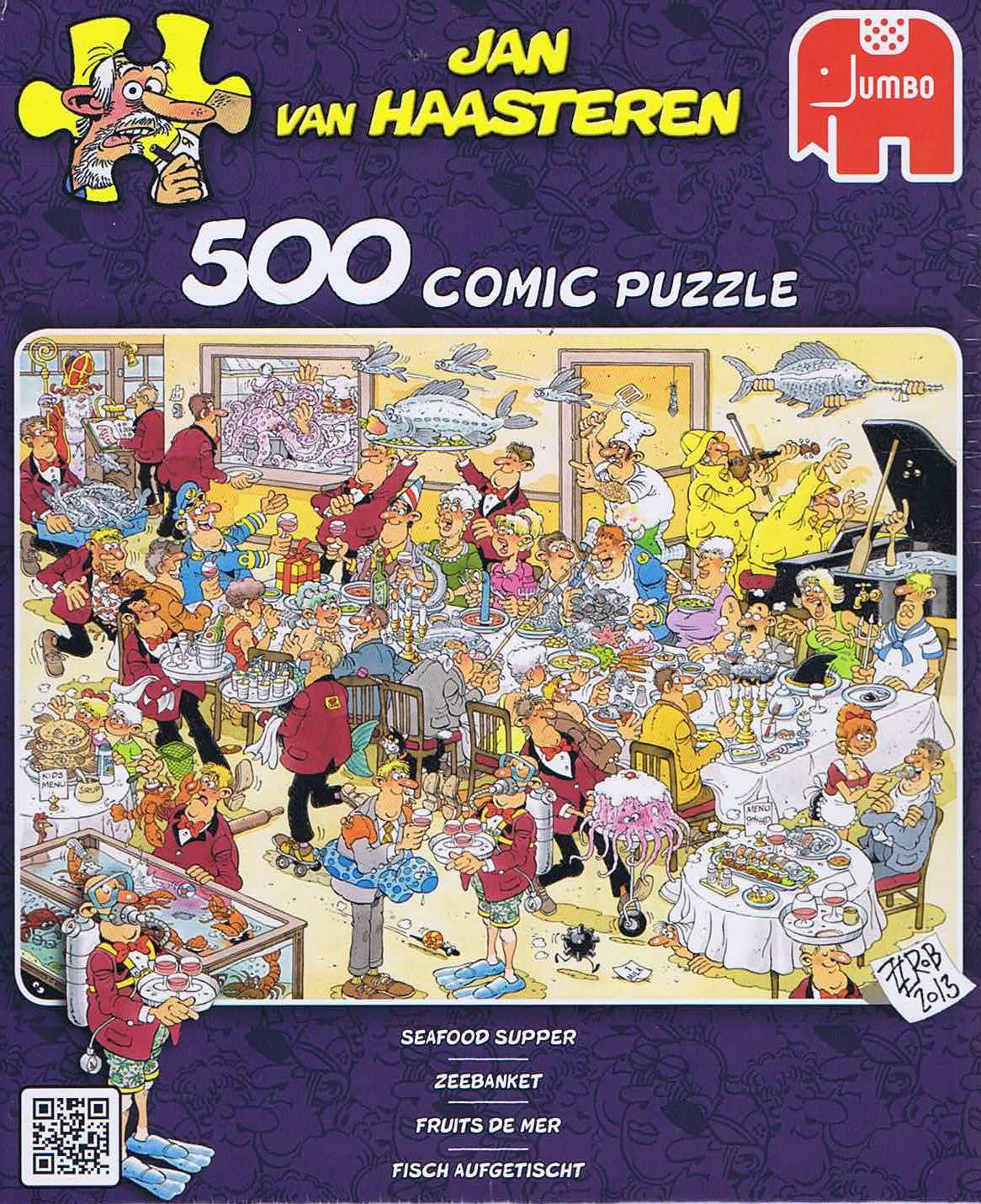 Seafood supper - 500 brikker - Nordisk Spil