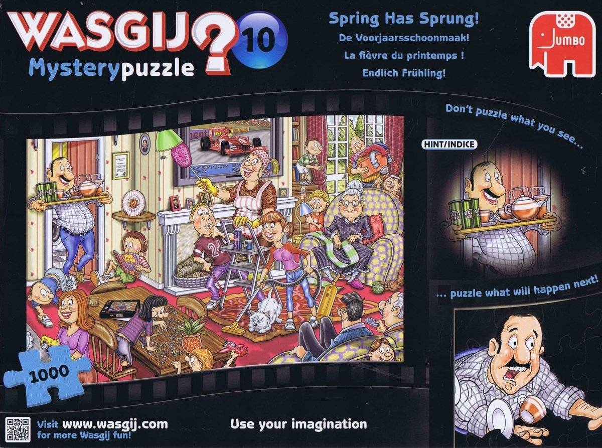 Mystery Wasgij? 10, 1000 brikker - Nordisk Spil