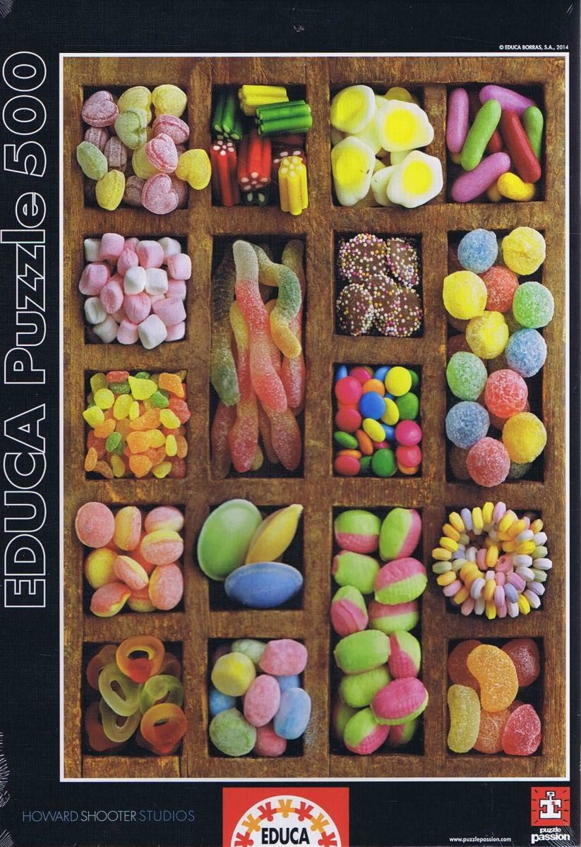 Sweet Collage, 500 brikker - Nordisk Spil