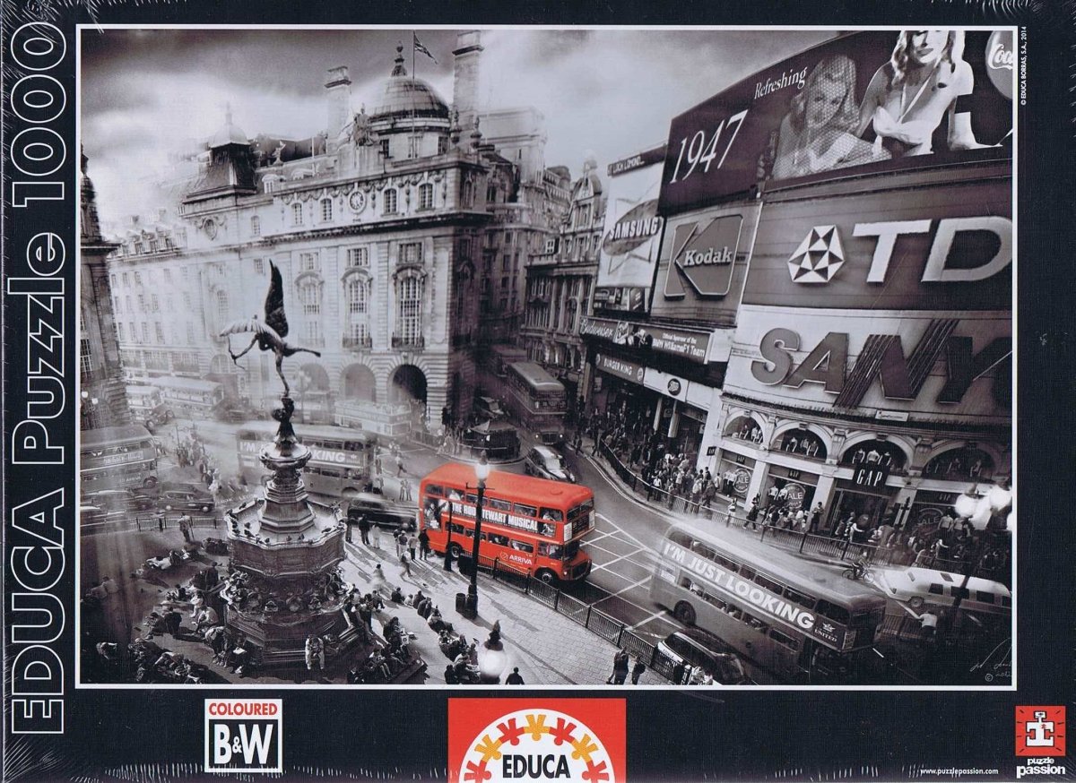 Picadilly Circus - 1000 brikker - Nordisk Spil