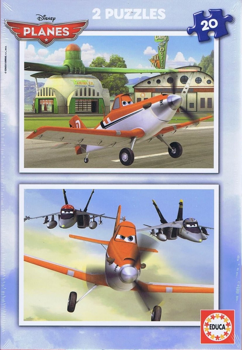 Planes - 2x20 brikker - Nordisk Spil