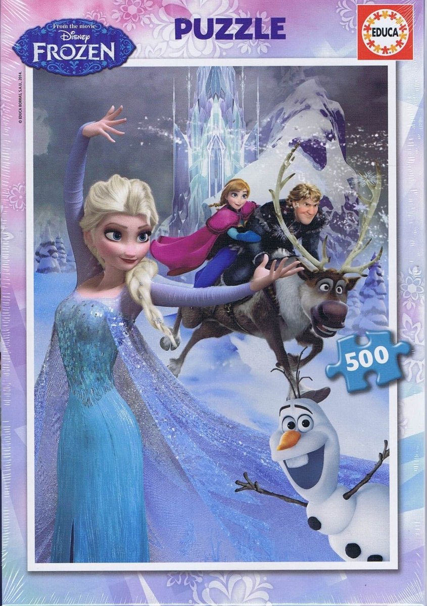 Frozen - 500 brikker - Nordisk Spil