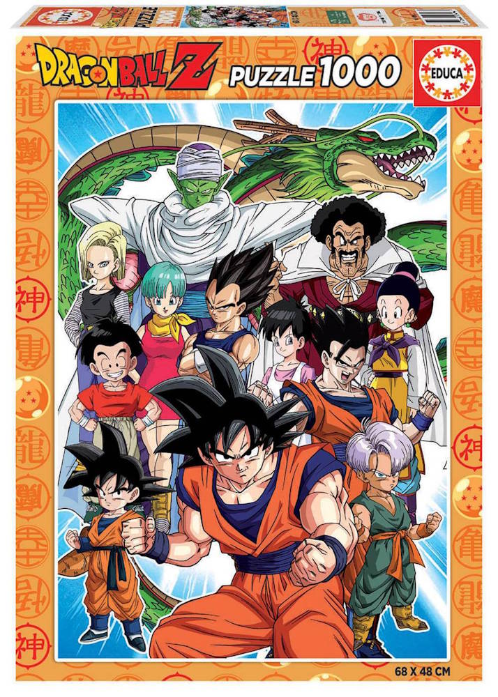 Dragon Ball - 1000 brikker - Nordisk Spil