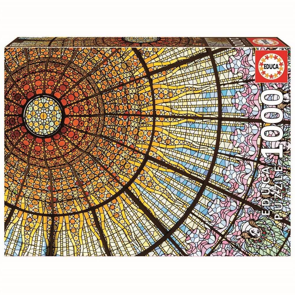 Barcelona: Palau de la Musica Catalana - 1000 brikker - Nordisk Spil