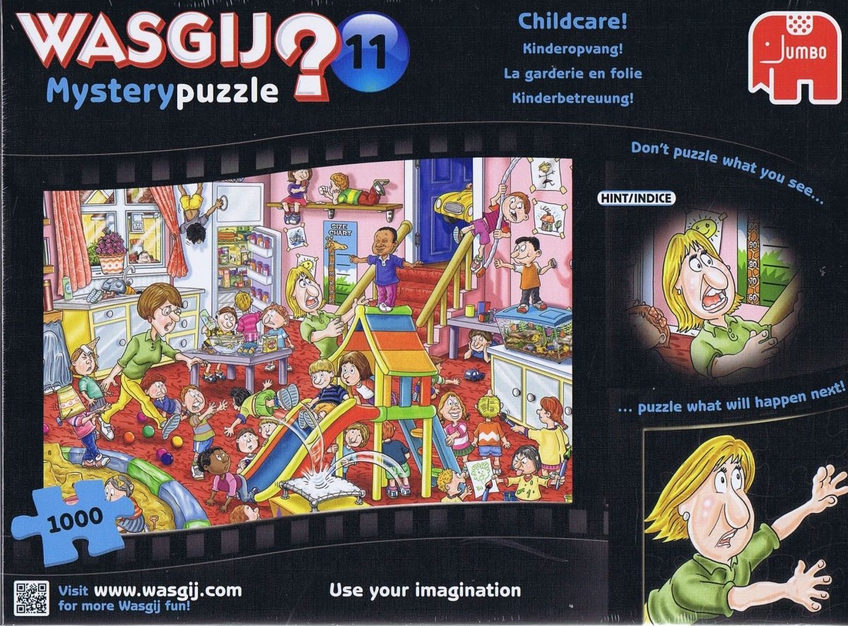 Wasgij? Mystery 11 Childcare! - 1000 brikker - Nordisk Spil