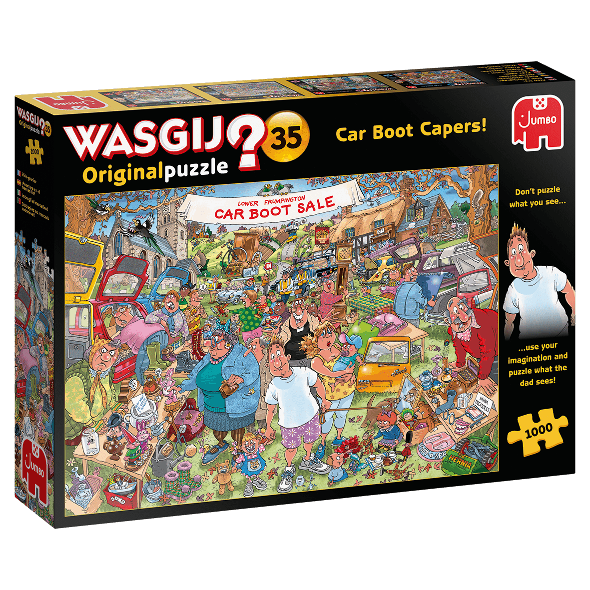 Wasgij Original 35 - 1000 Brikker - Nordisk Spil