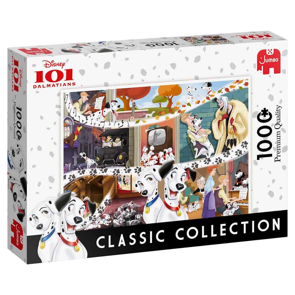 Disney: 101 Dalmatinere - 1000 Brikker - Nordisk Spil